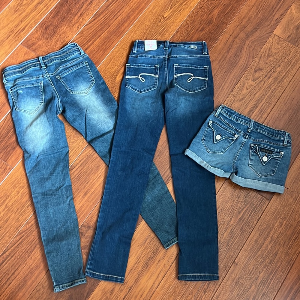 Size 10 jeans and shorts